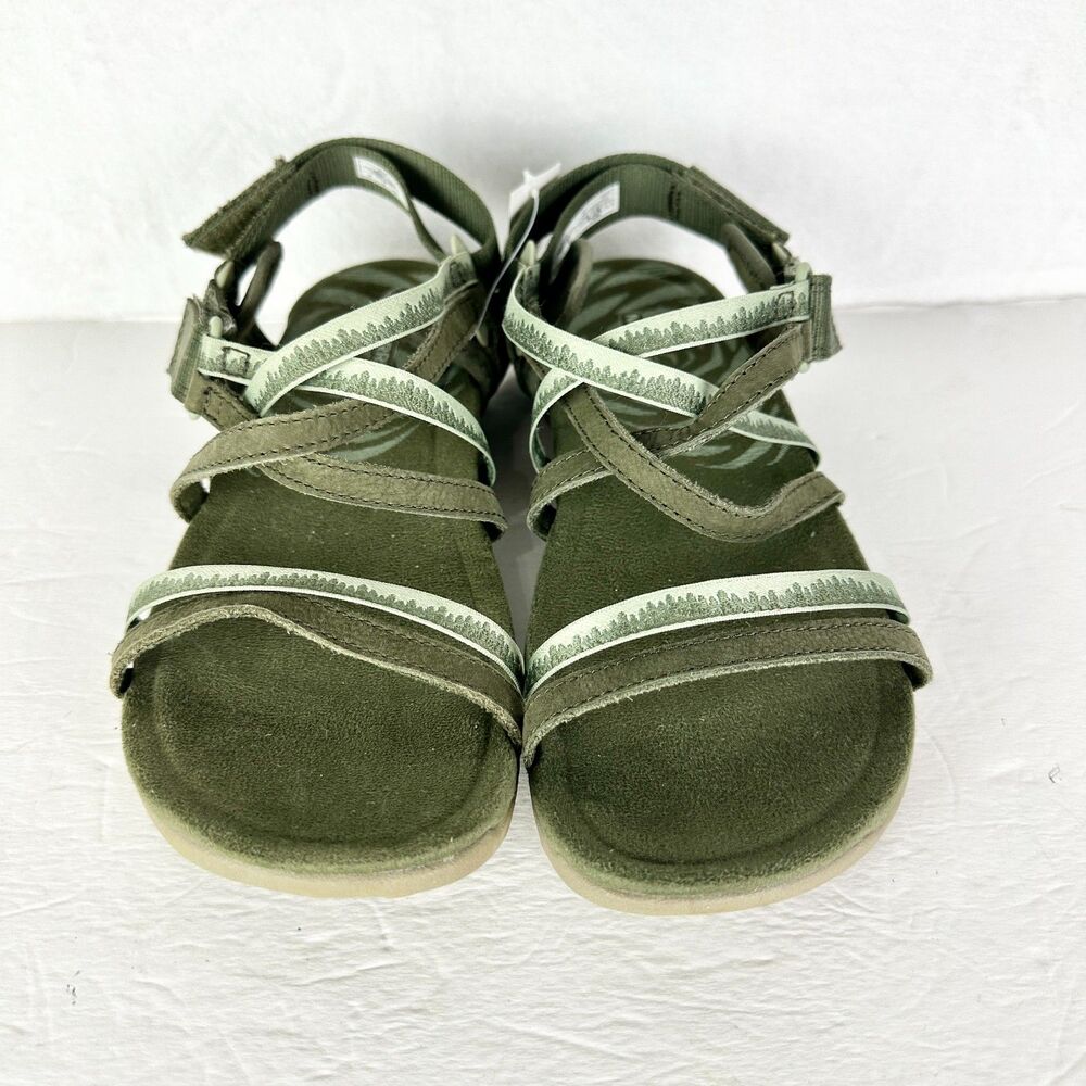 Merrell Women's Terran 3 Cush Lattice Sandal Size 7 Olive NWT Hiking Outdoor - Picture 4 of 8